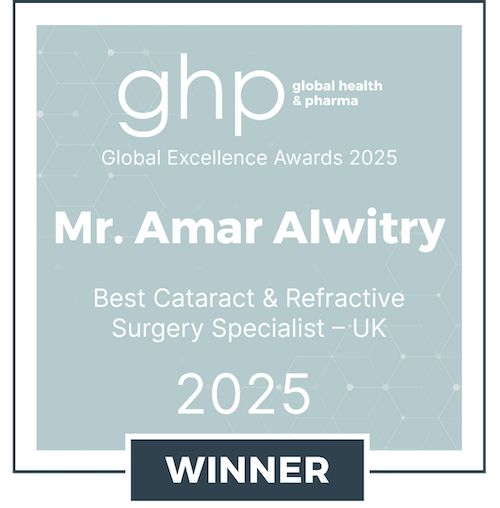 Mr Amar Alwitry - Best Cataract & Refractive Surgery Specialist UK 2025